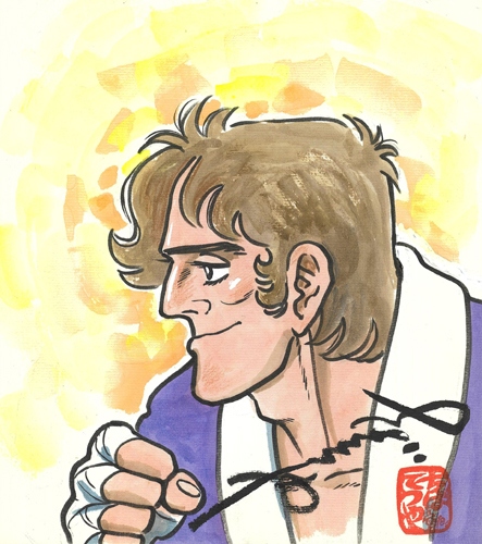 ちば てつやさんの色紙